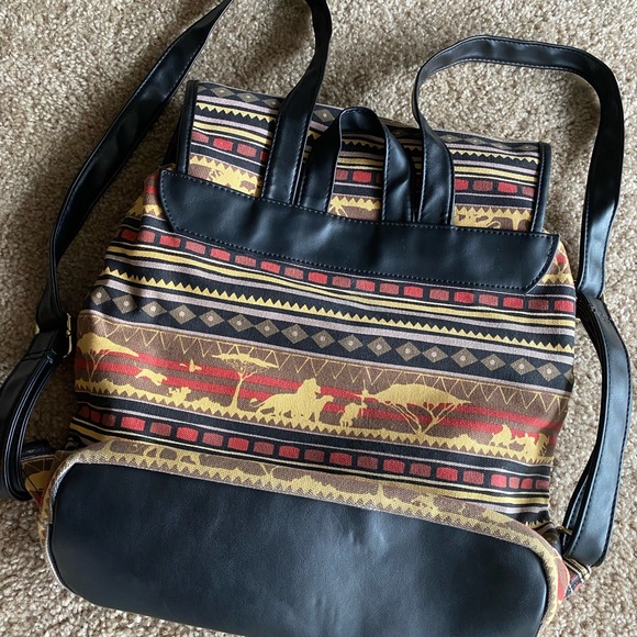 Loungefly Disney The Lion King Safari Rucksack Backpack - Exclusive VERY RARE - Picture 10 of 11